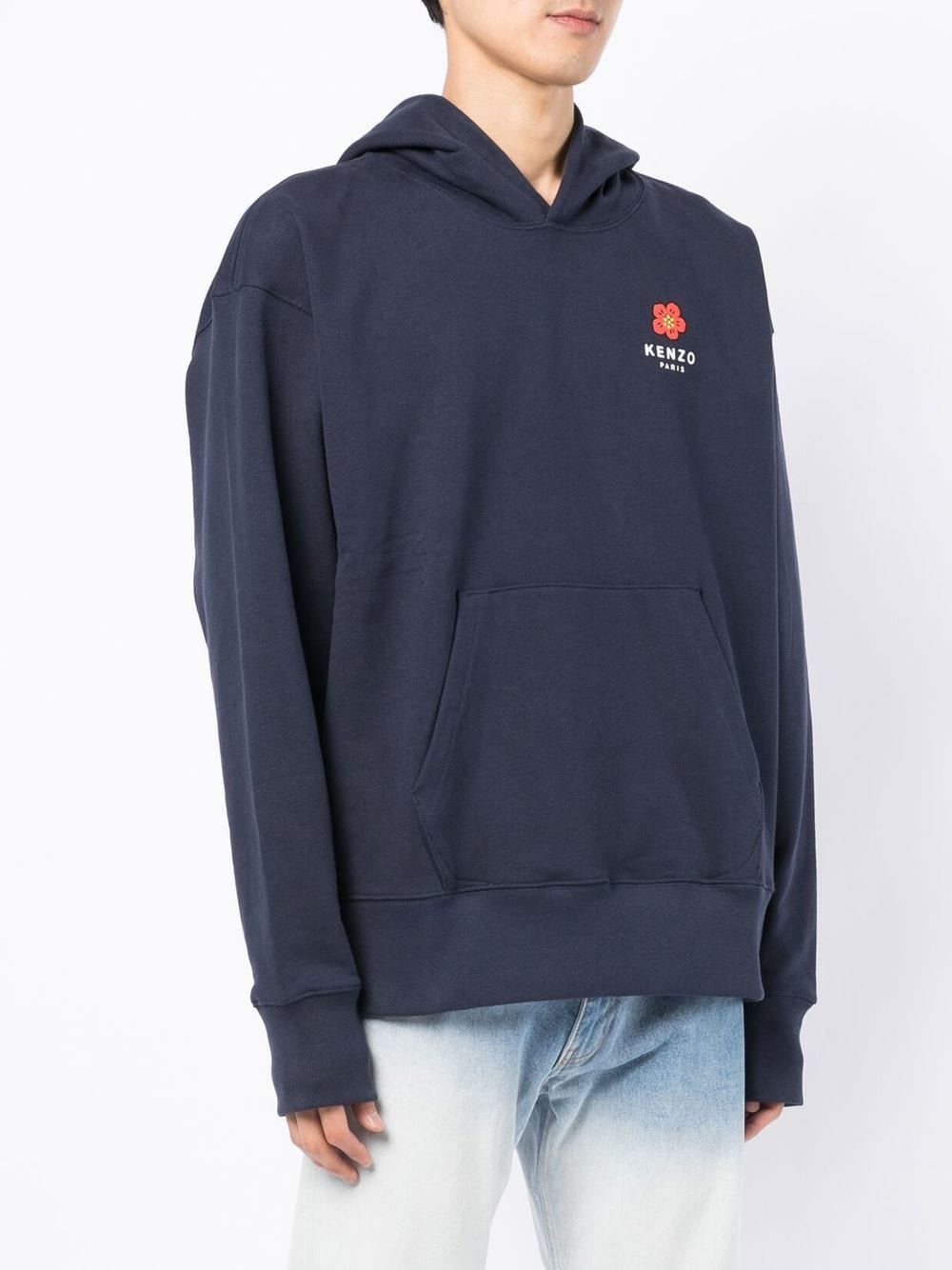 Kenzo Boke Flower cotton-fleece Hoodie - Farfetch