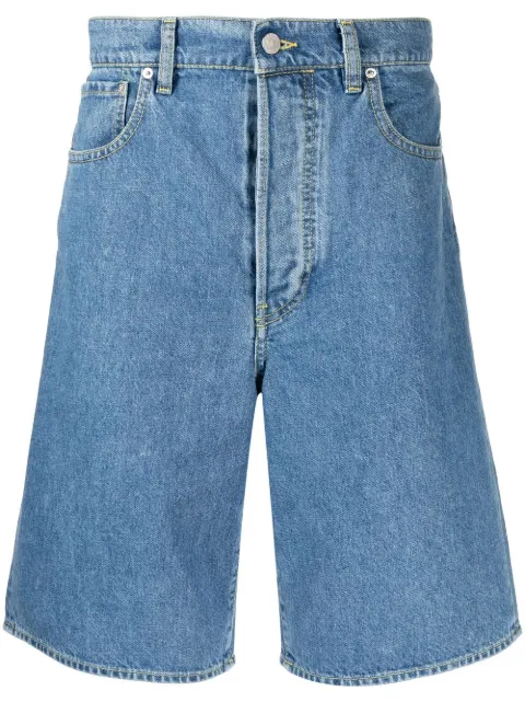 Kenzo shorts de mezclilla rectos