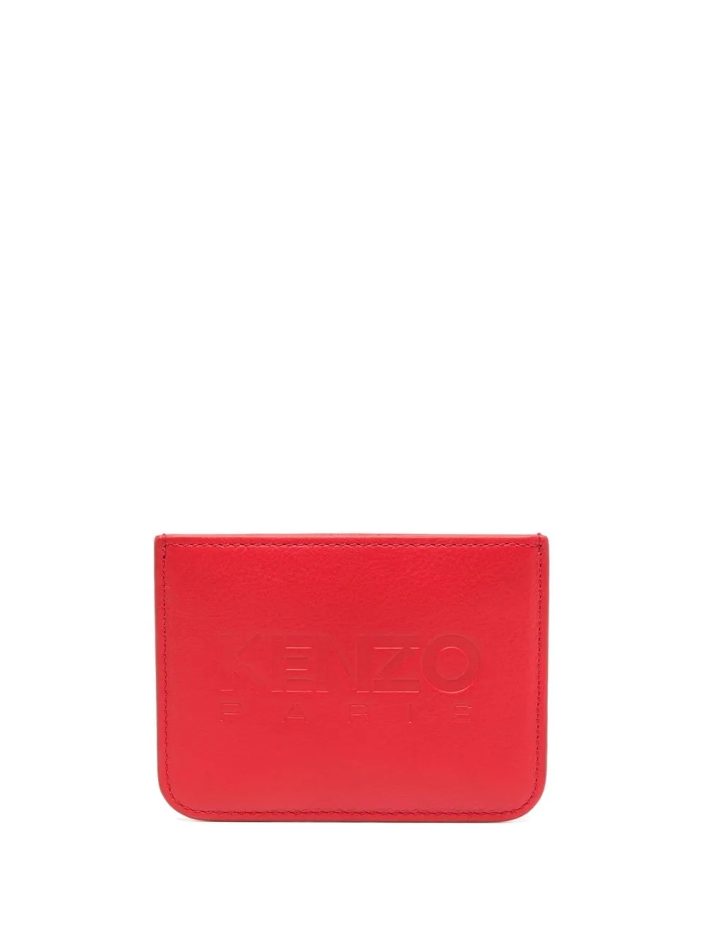 

Kenzo tarjetero con logo en relieve - Rojo