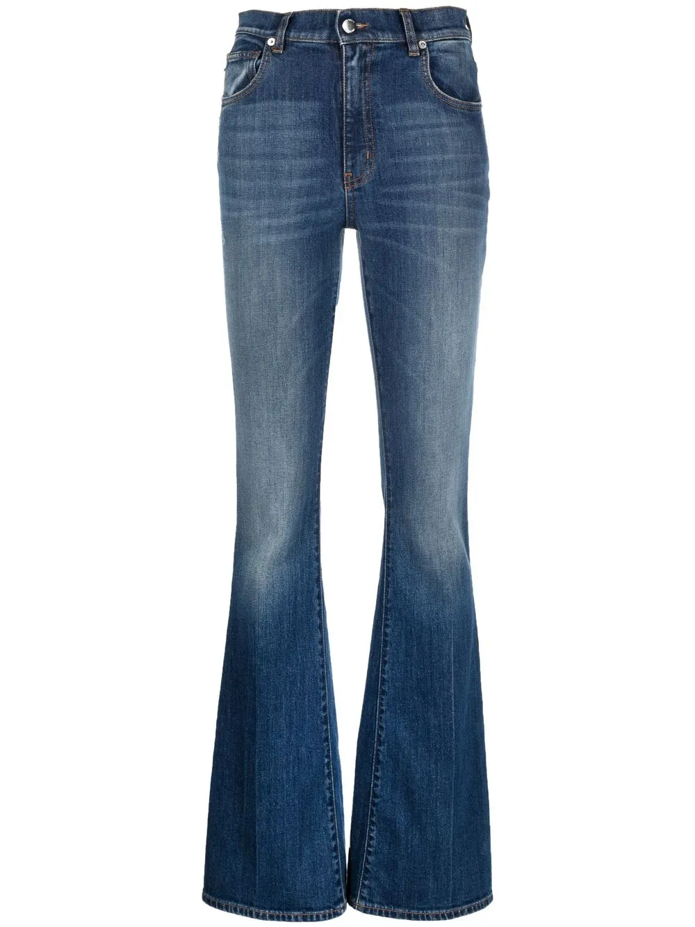 

Love Moschino high-waisted flared jeans - Blue