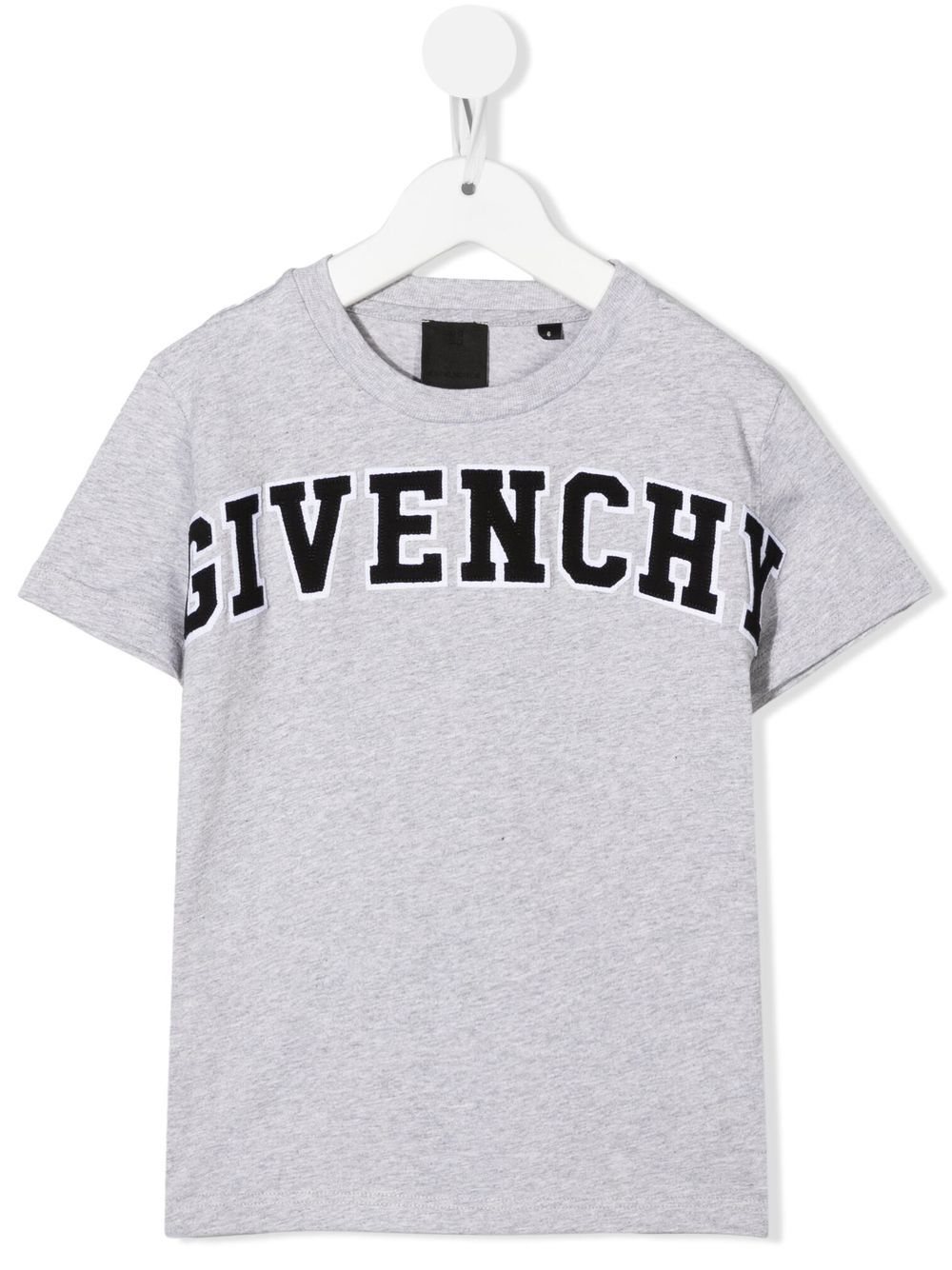 Givenchy Kids logo print cotton T-shirt - Grey