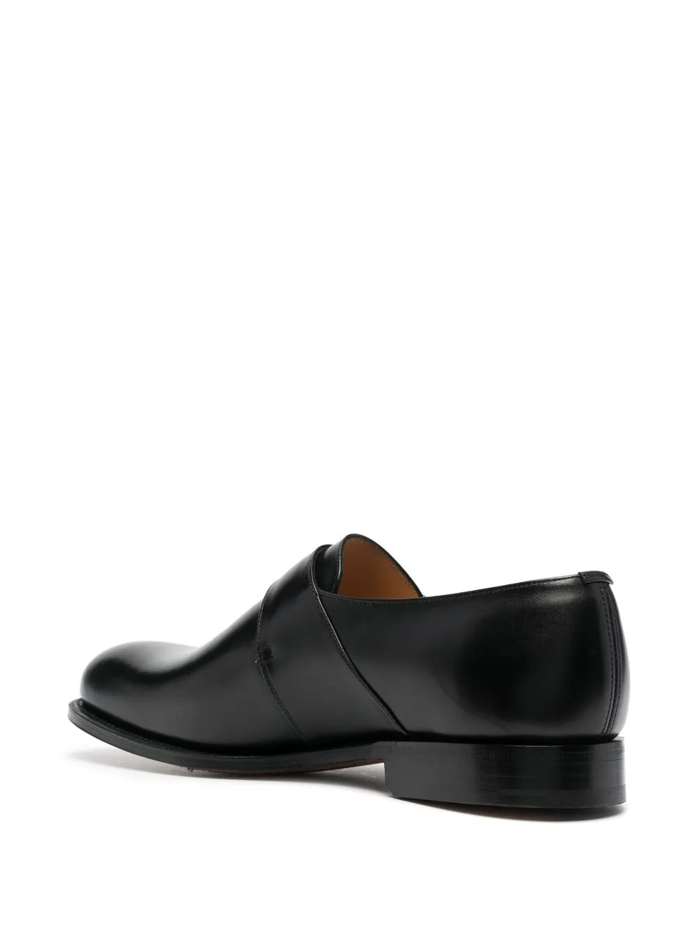 Shop Church's Westbury Leather Monk Shoes In Black