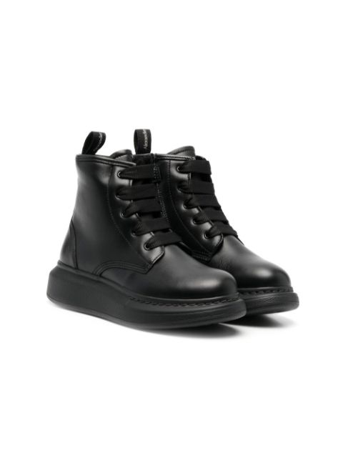 Alexander McQueen Kids - lace-up ankle boots