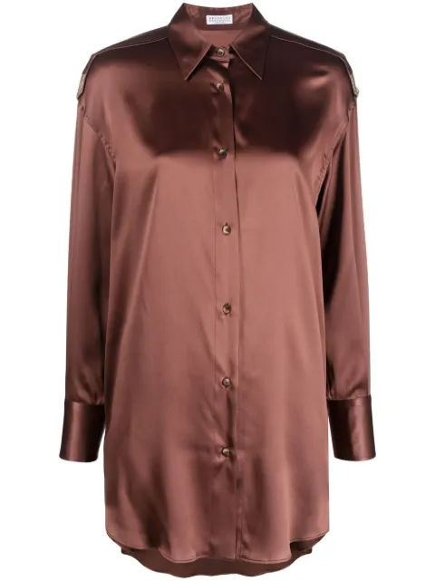 Brunello Cucinelli Monili chain detail shirt