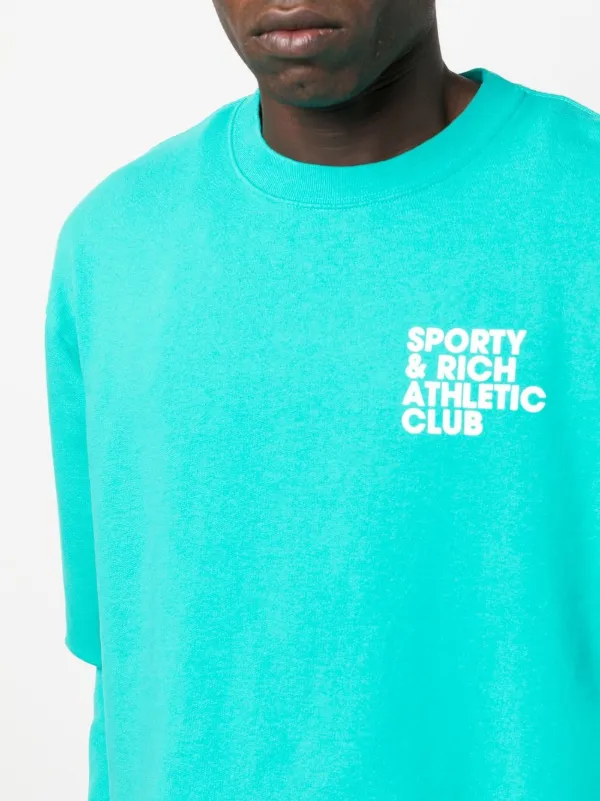 Sporty & Rich ロゴ スウェットシャツ | ブルー | FARFETCH JP