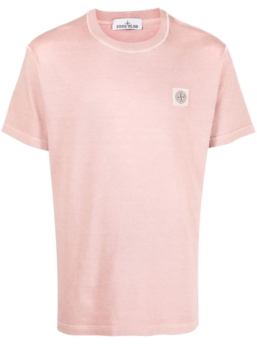 

Stone Island playera con parche de brújula - Rosado