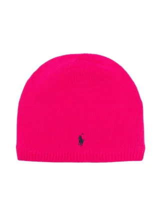 POLO RALPH LAUREN KIDS Polo Pony Beanie Pink FARFETCH BH