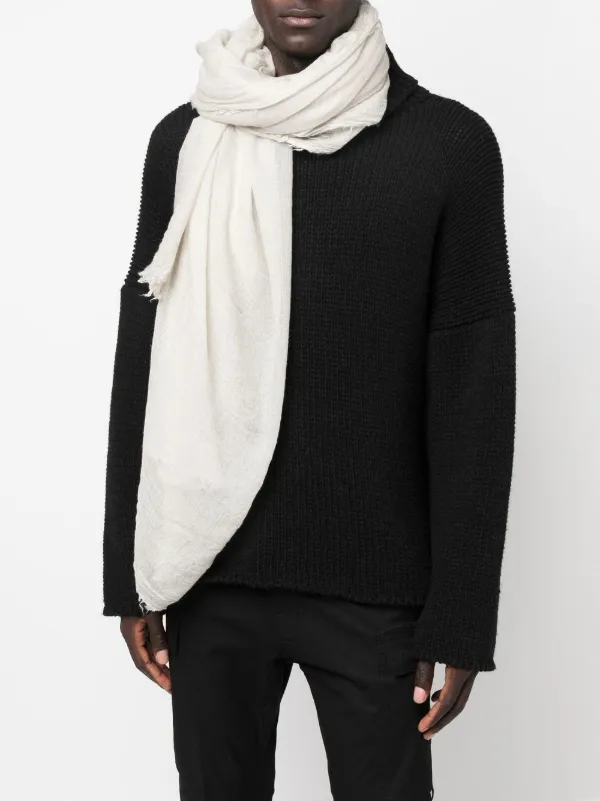 Rick owens hot sale cashmere scarf