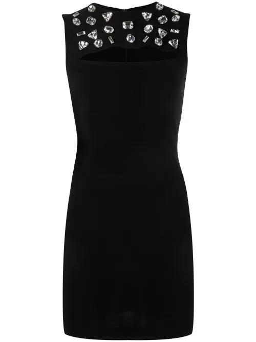 Robe sans manches à ornements en cristal - DSQUARED2 - Modalova