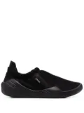 Stone Island Shadow Project logo-patch slip-on sneakers - Black