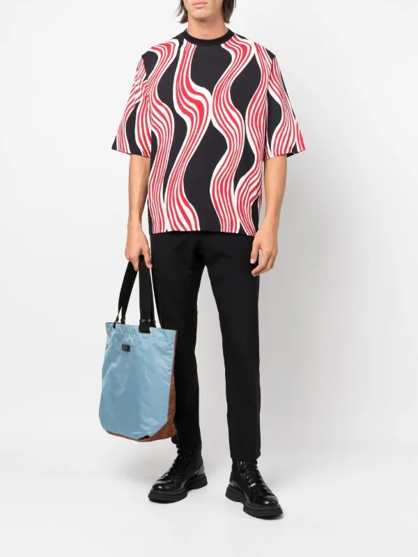 Moncler Camisa Con Estampado Abstracto | Negro | FARFETCH CL