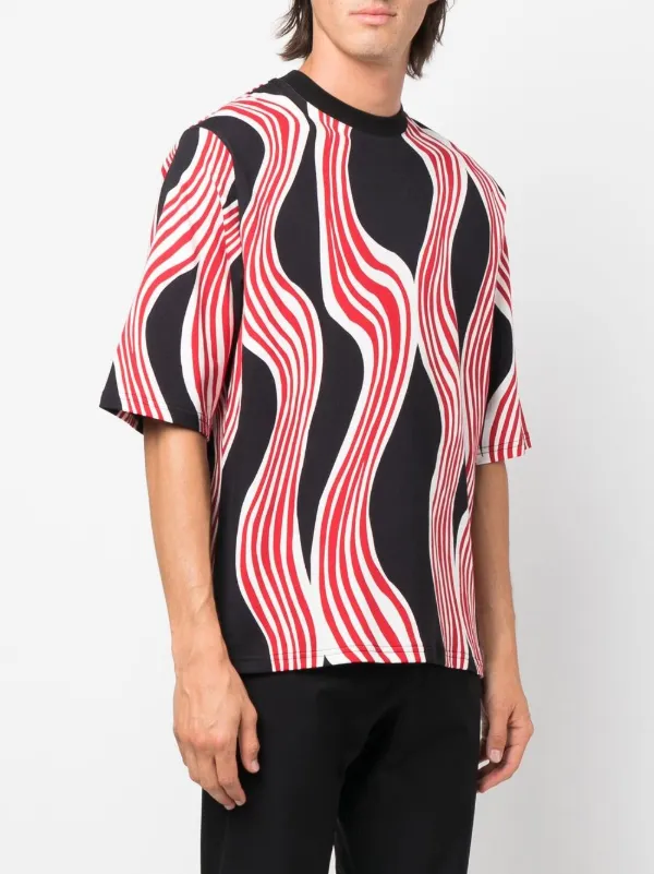 Moncler Camisa Con Estampado Abstracto | Negro | FARFETCH CL