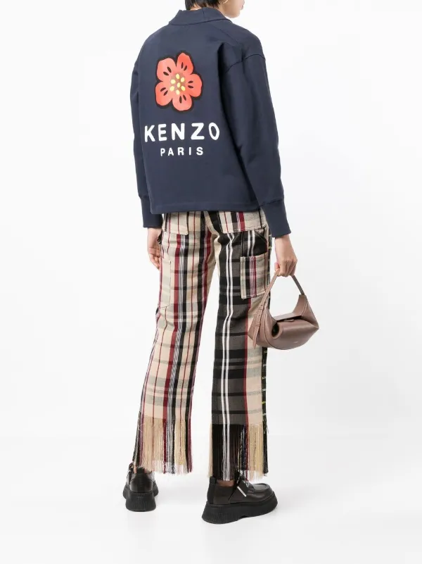 Kenzo Boke floral-print Cardigan - Farfetch