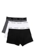 Calvin Klein logo-waist boxers (set of three) - White