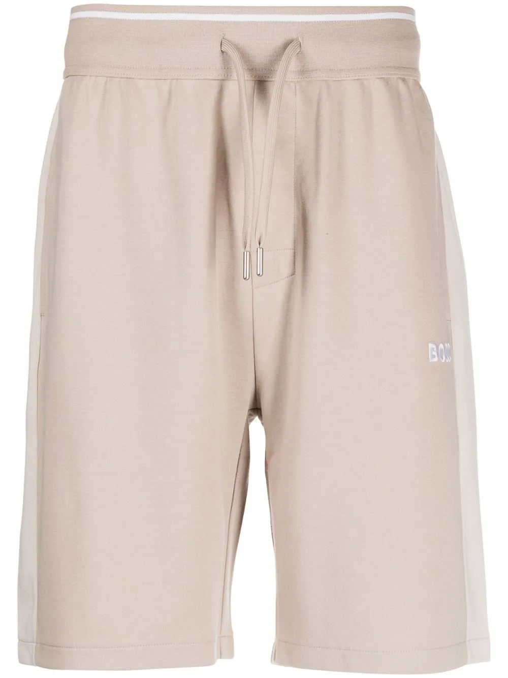 

HUGO logo-embroidered track shorts - Brown