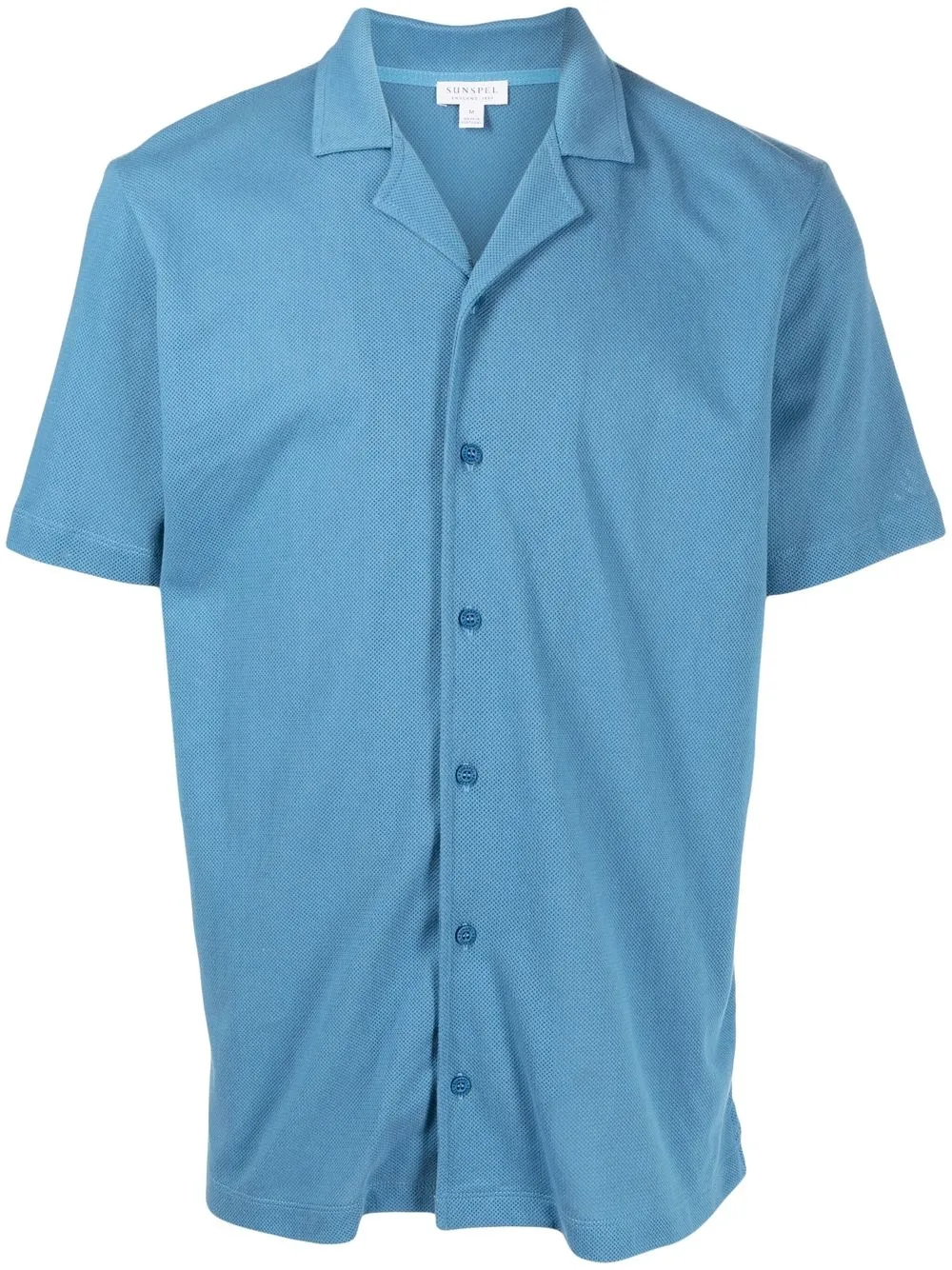 

Sunspel camisa manga corta - Azul