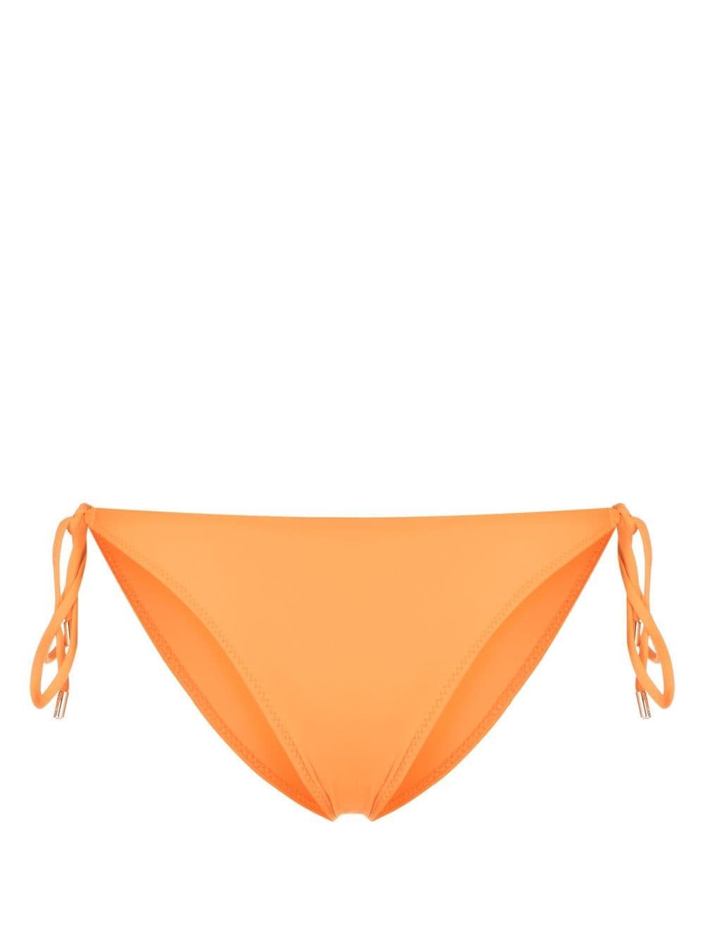 Melissa Odabash Cancun Self-tie Bikini Brief In 橘色