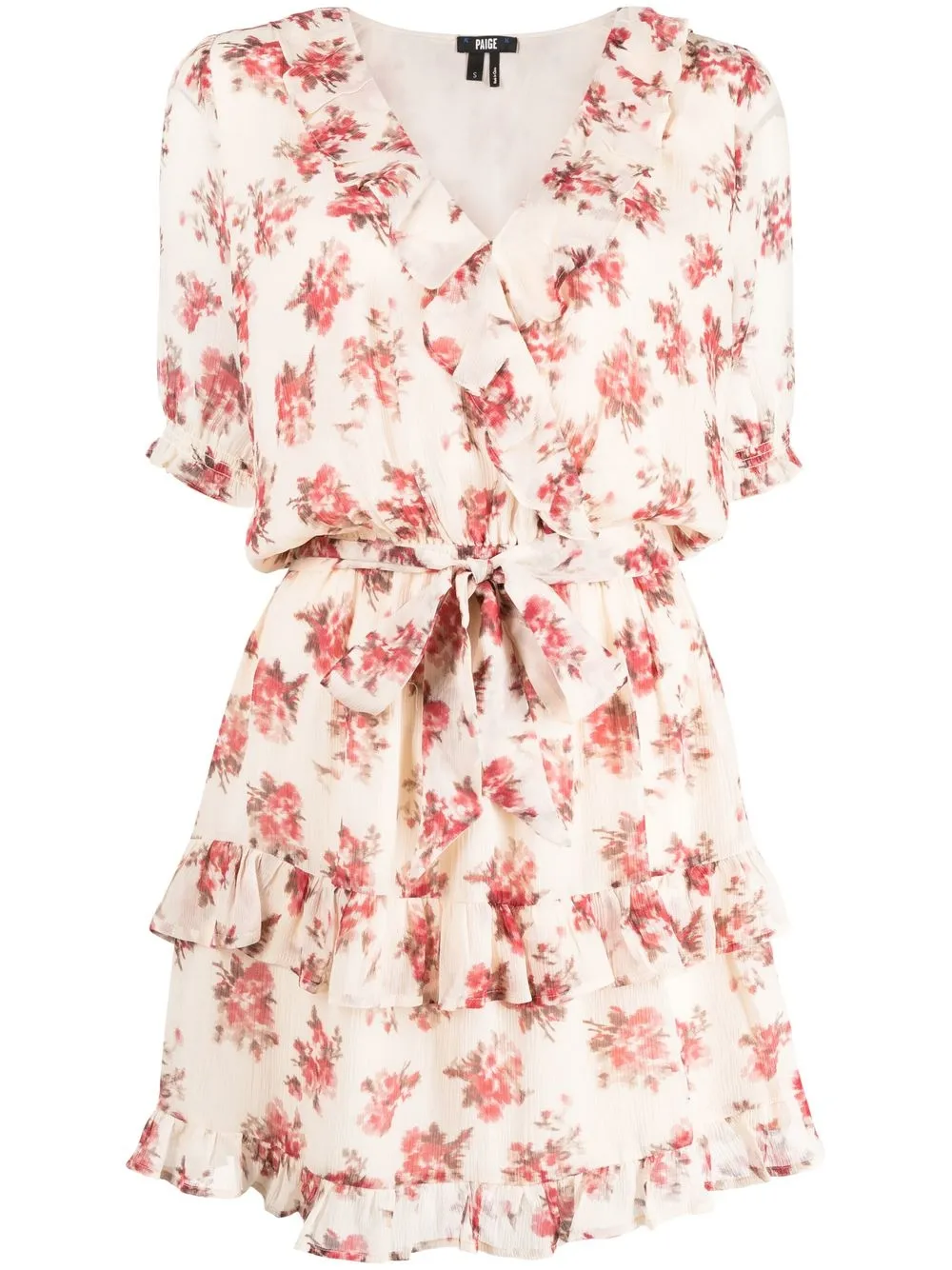 

PAIGE Evonna floral-print dress - Pink