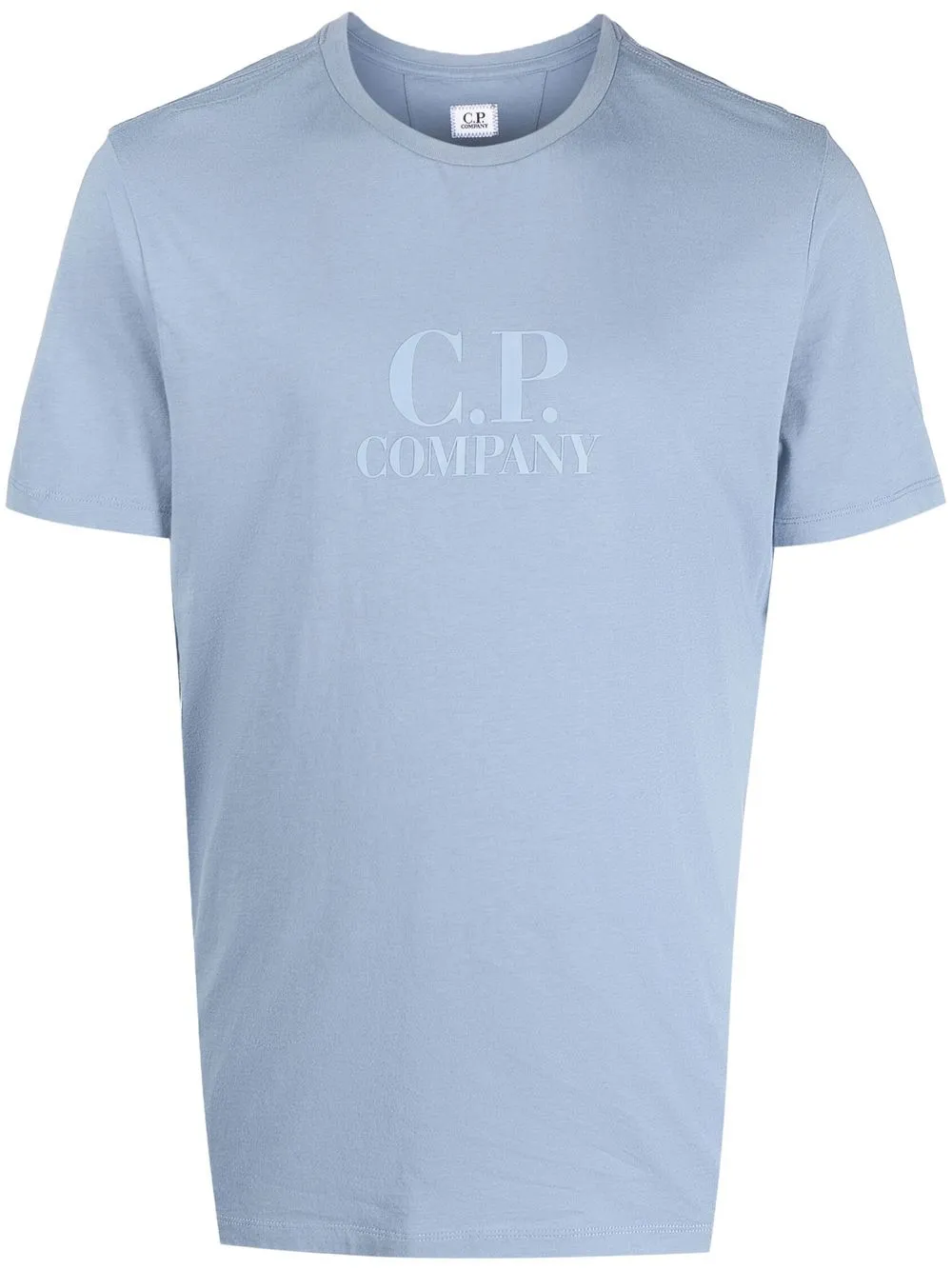 

C.P. Company playera con logo estampado - Azul