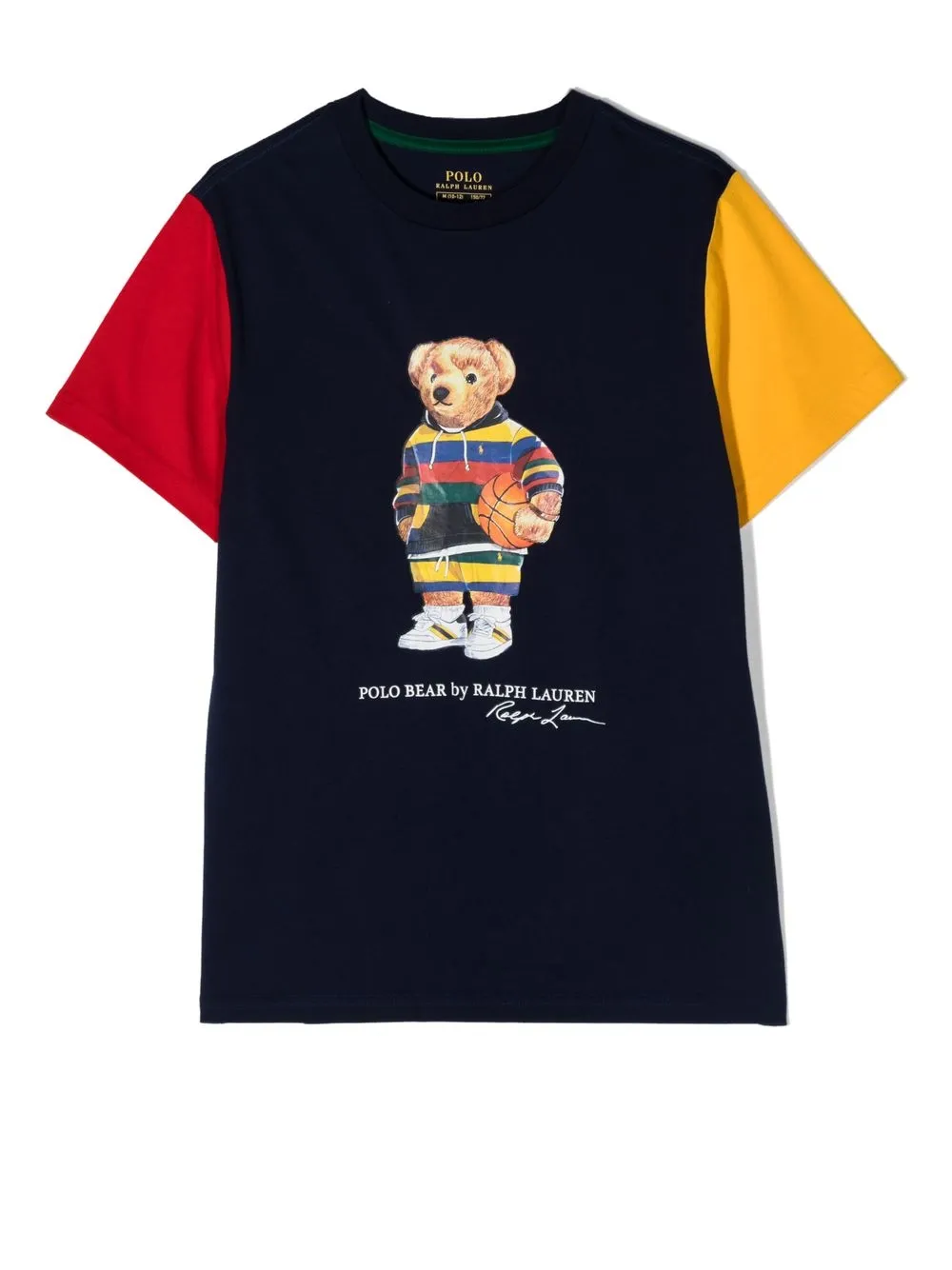 

Ralph Lauren Kids playera con logo estampado - Azul