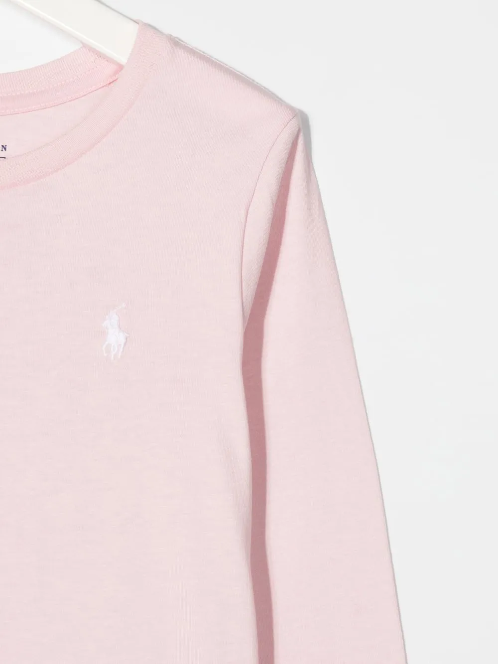  Polo Ralph Lauren Kids Oberteil Mit Logo Stickerei   Rosa 