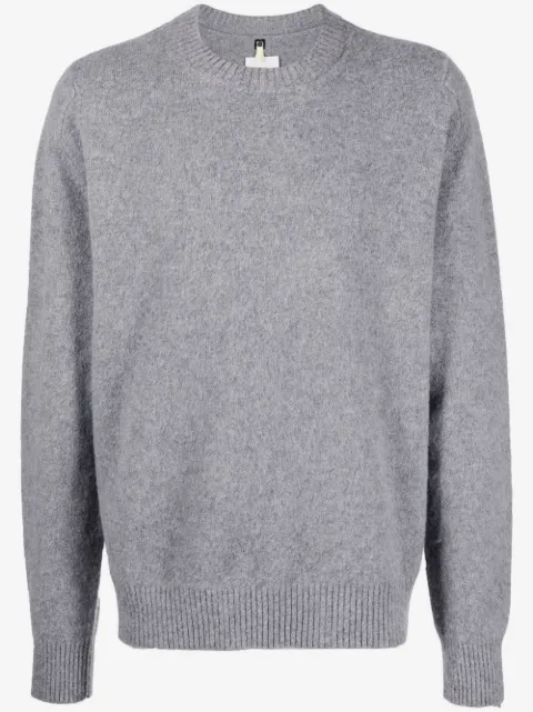 OAMC intarsia-knit logo wool=blend jumper