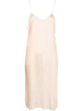 Forte Forte open-back slip dress - Neutrals