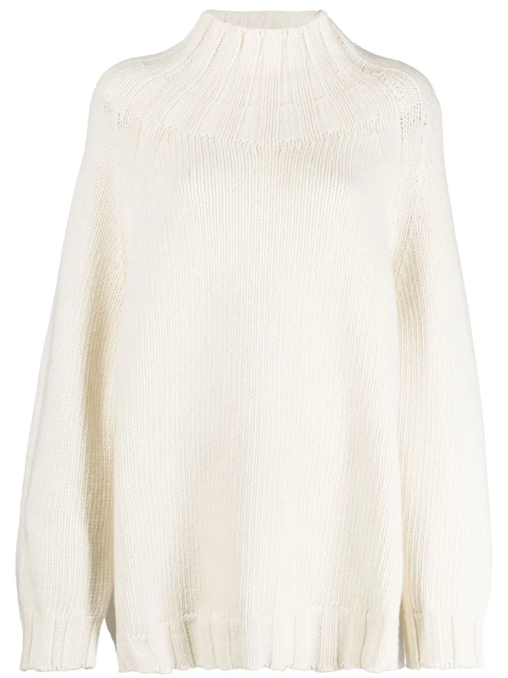 

ASPESI crew-neck long-sleeve wool jumper - Neutrals