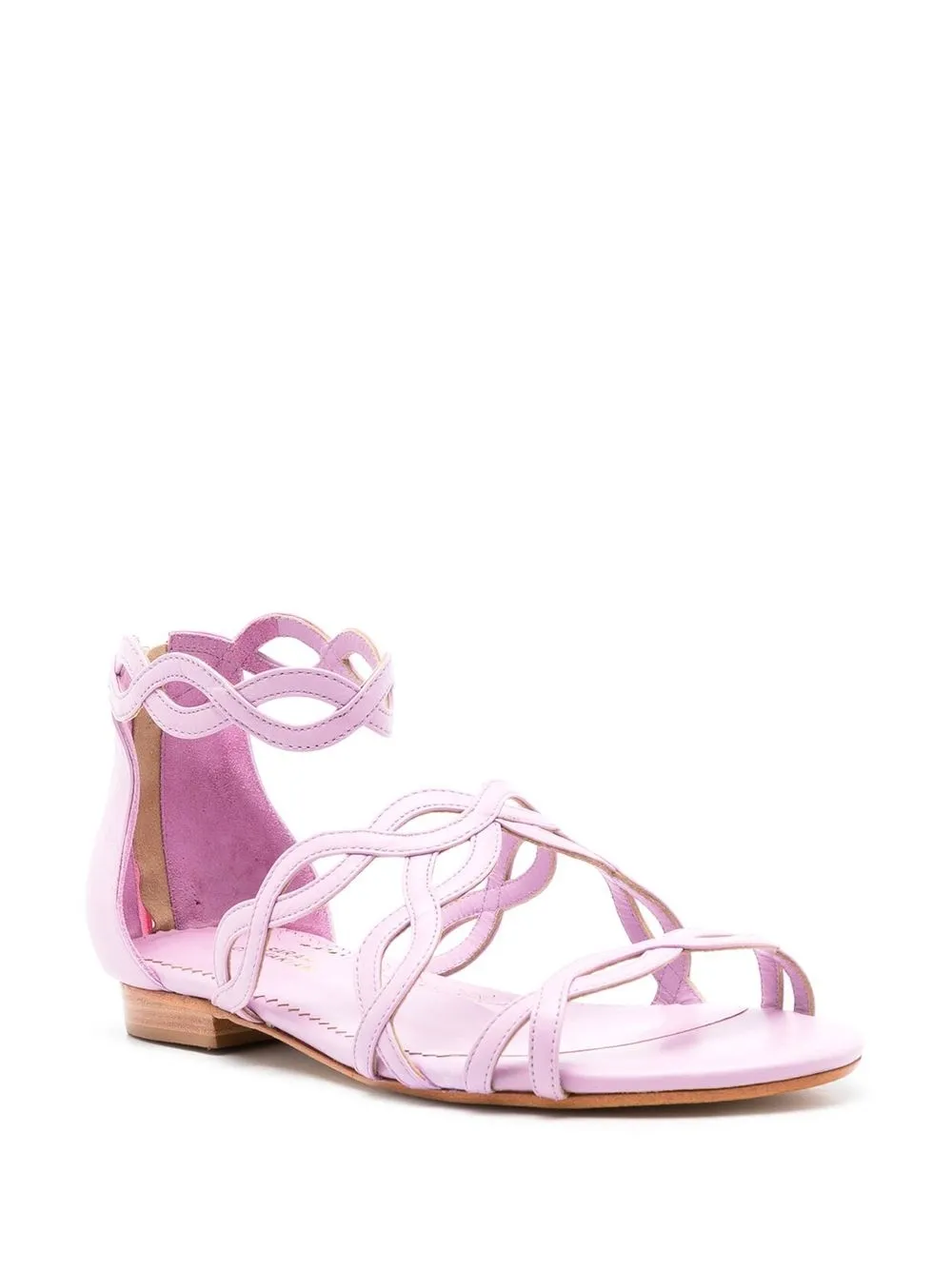 Sarah Chofakian Naomi II flat sandals | Heeled Sandals | Image 2