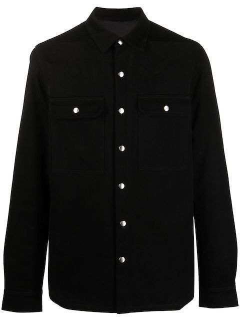 Rick Owens long-sleeved shirt jacket