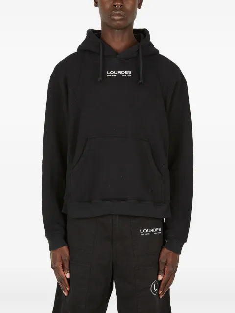 Lourdes  graphic-print hoodie