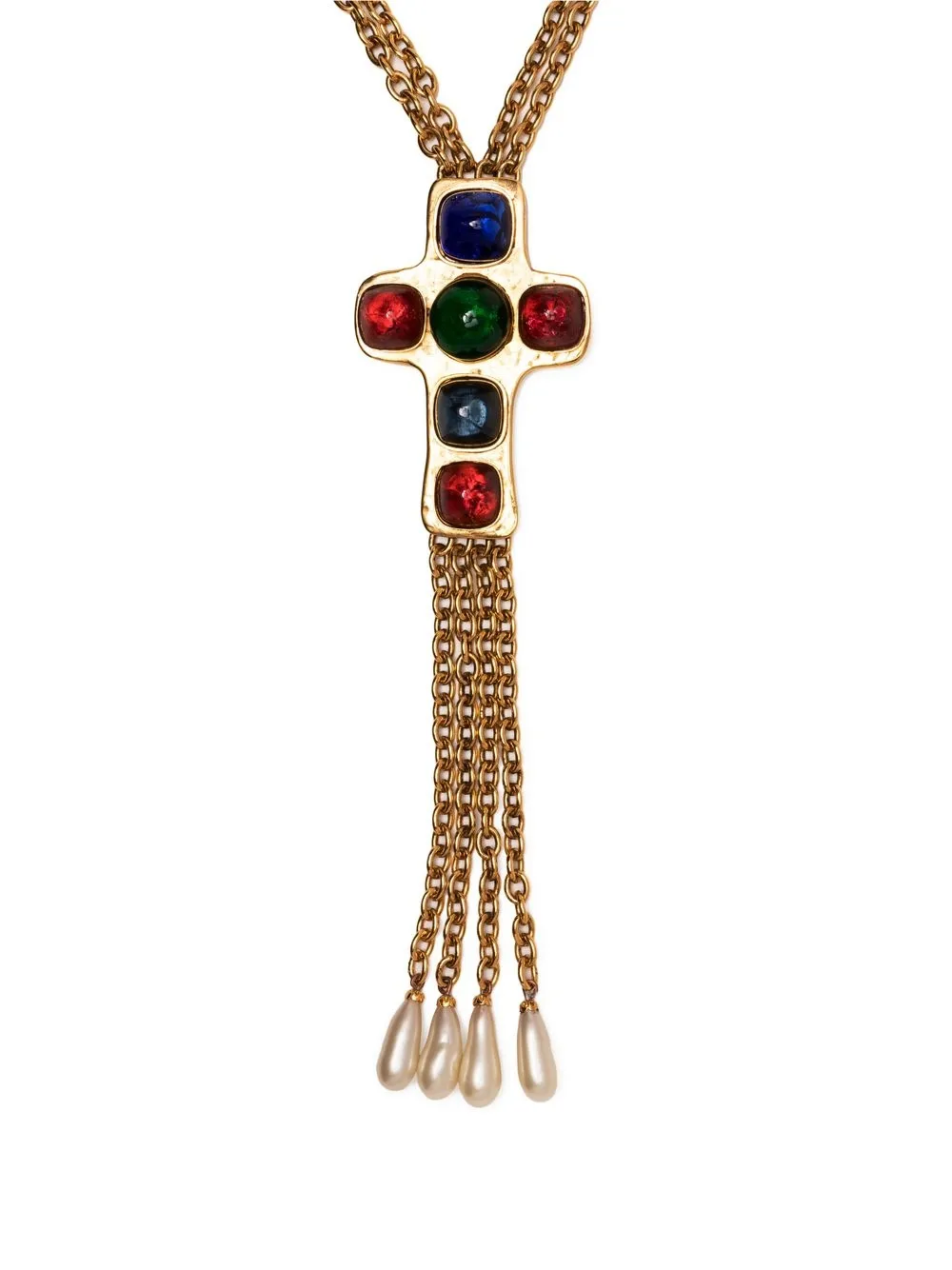 Cross Pendant Chain Necklace