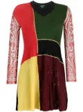 Jean Paul Gaultier Pre-Owned 1996 Cyberbaba panelled minidress - Red