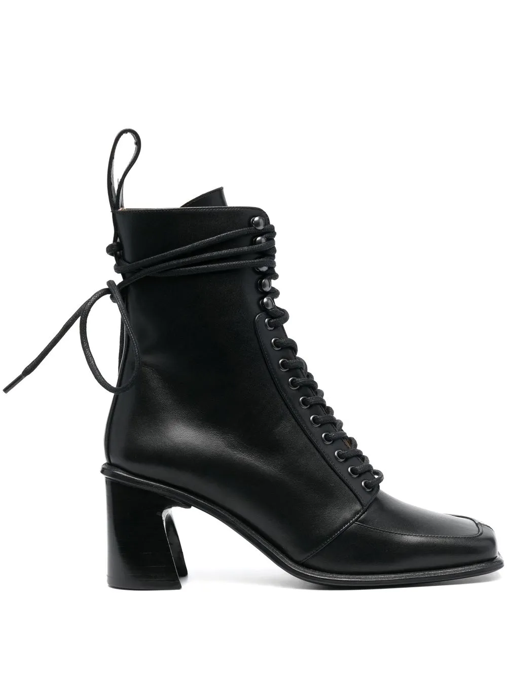 

Marine Serre Spoor 80mm lace-up boots - Black