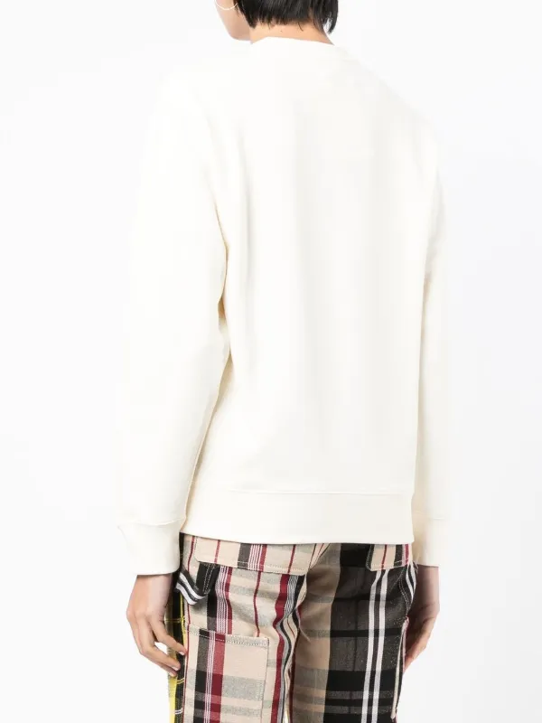 Kenzo tiger-embroidered crew-neck 
