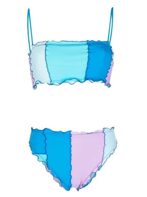 sherris bikini con diseño color block