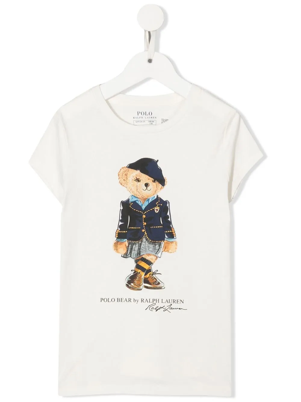 

Ralph Lauren Kids playera con motivo Polo Bear - Blanco