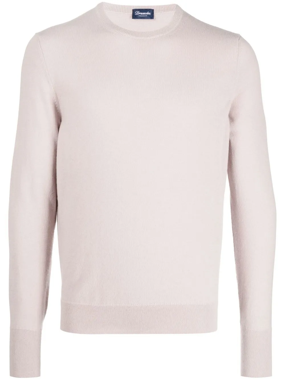 

Drumohr crew neck cashmere jumper - Pink