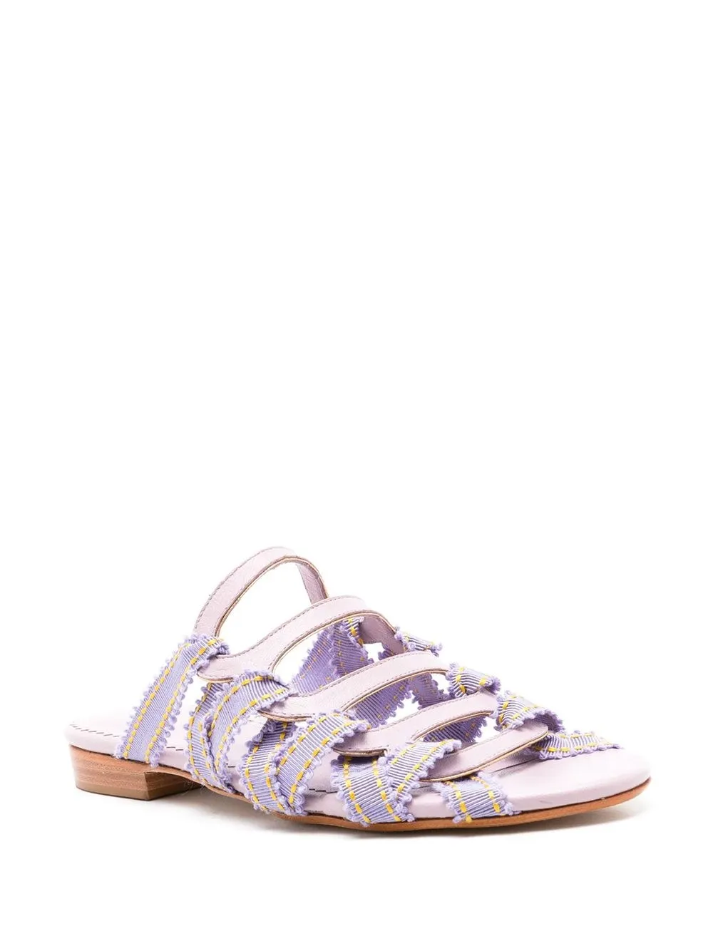 Sarah Chofakian Mia slip-on sandals | Heeled Sandals | Image 2
