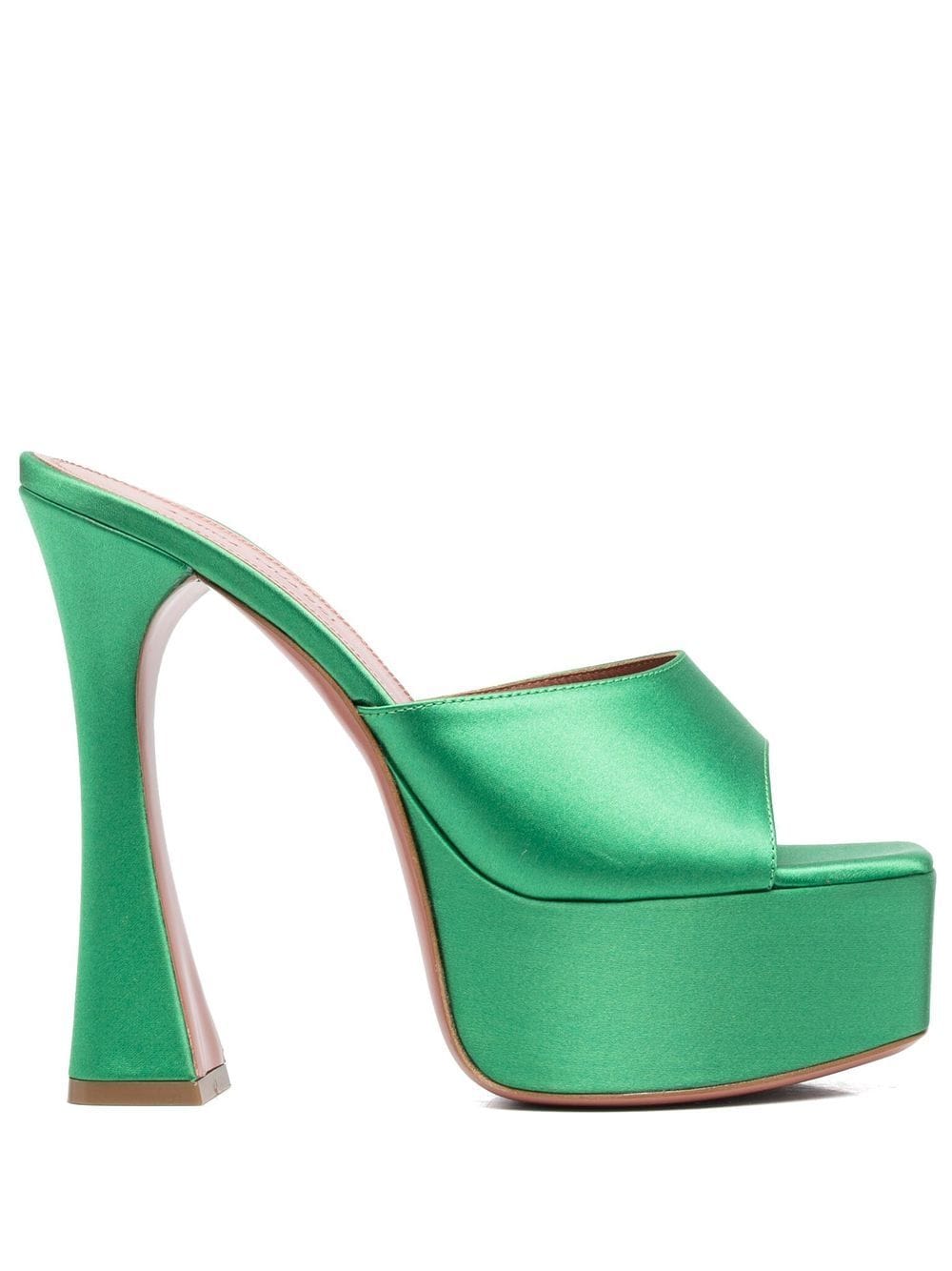 Amina Muaddi Dalida 140mm Platform Sandals - Farfetch