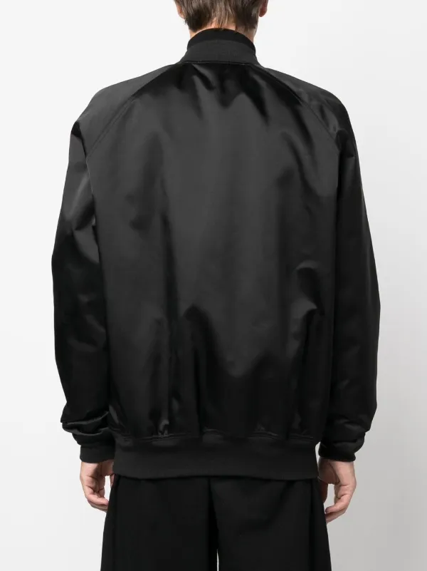Rick Owens ジップアップ ボンバージャケット | ブラック