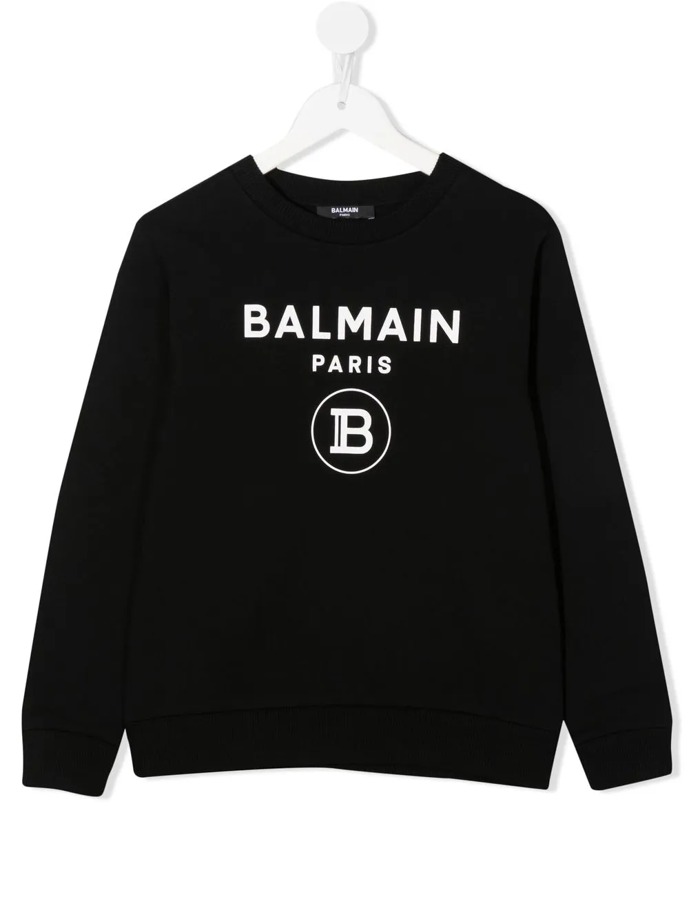 

Balmain Kids logo-print long-sleeve sweatshirt - Black