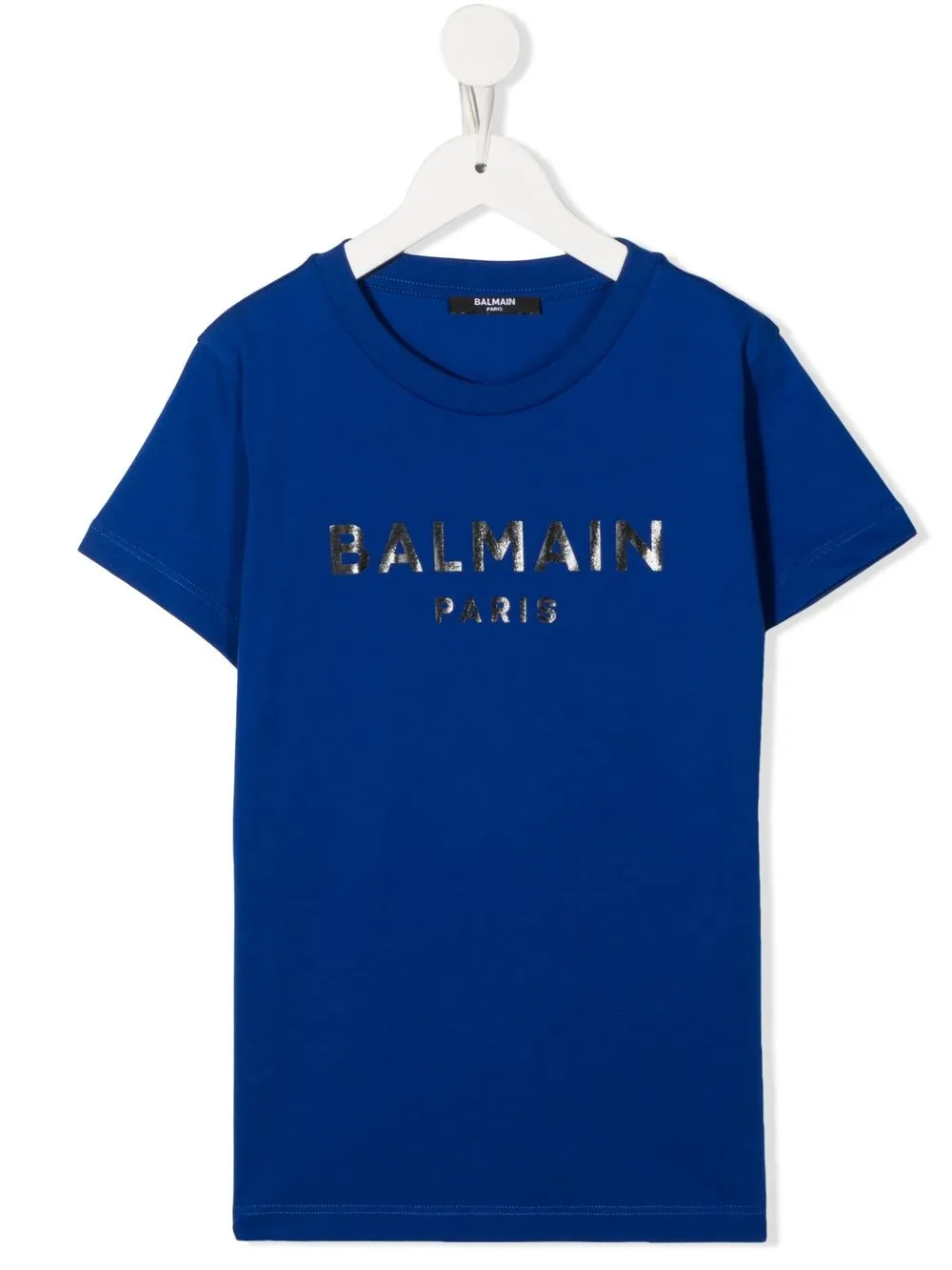 

Balmain Kids playera con logo estampado - Azul