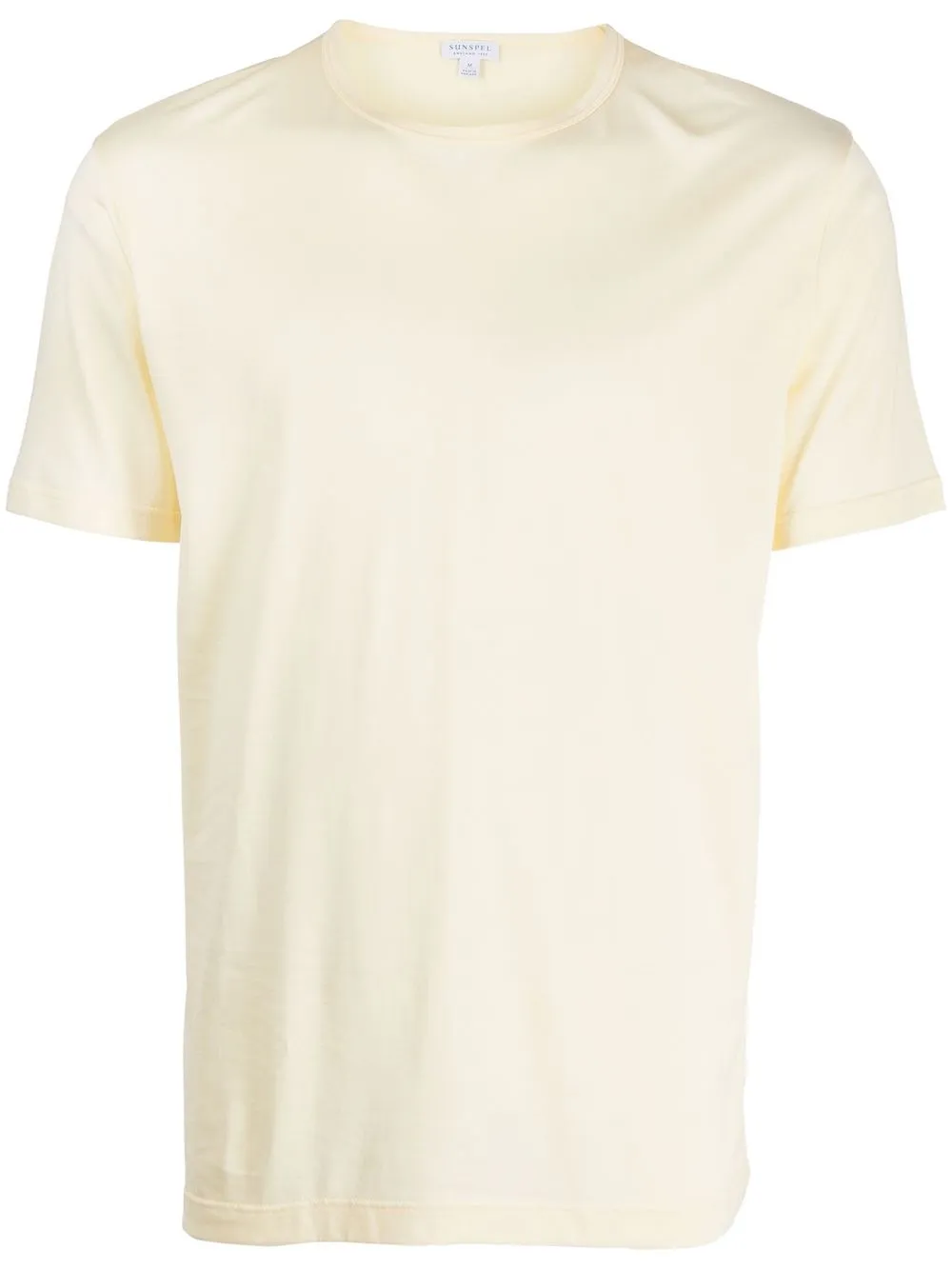 

Sunspel crew-neck cotton T-shirt - Yellow