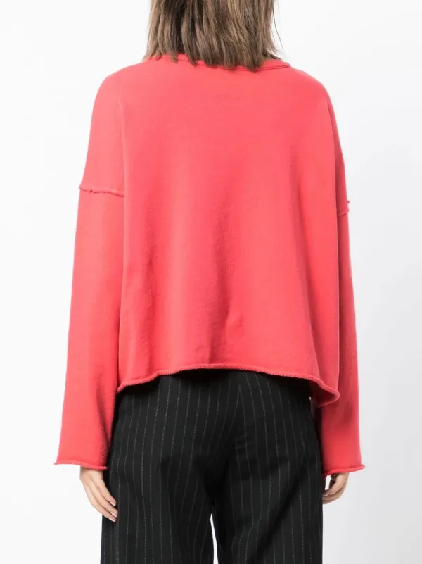 Eileen Fisher round neck long sleeve Sweatshirt Farfetch