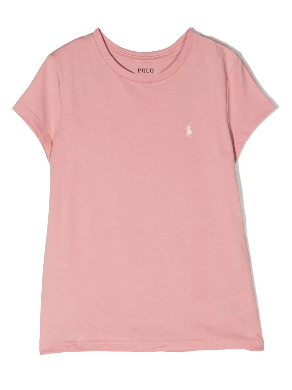 

Ralph Lauren Kids playera con logo bordado - Rosado