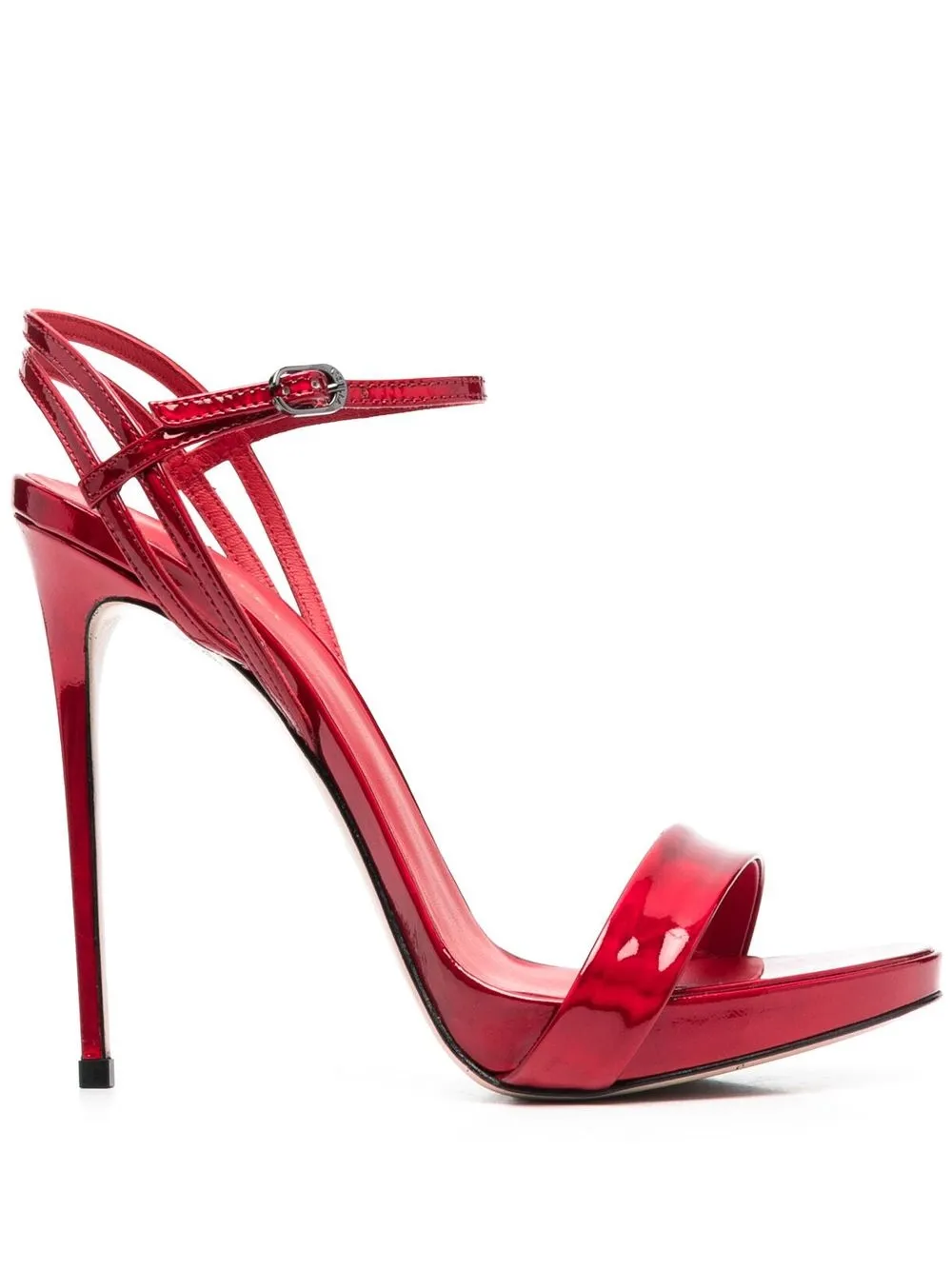 

Le Silla buckle-fastening 120mm heeled sandals - Red