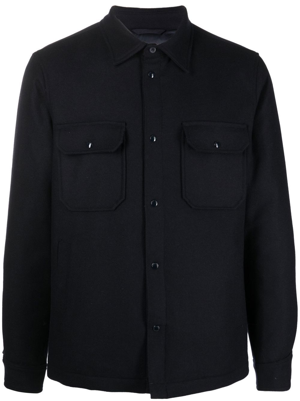 Woolrich Lana long-sleeve Overshirt - Farfetch