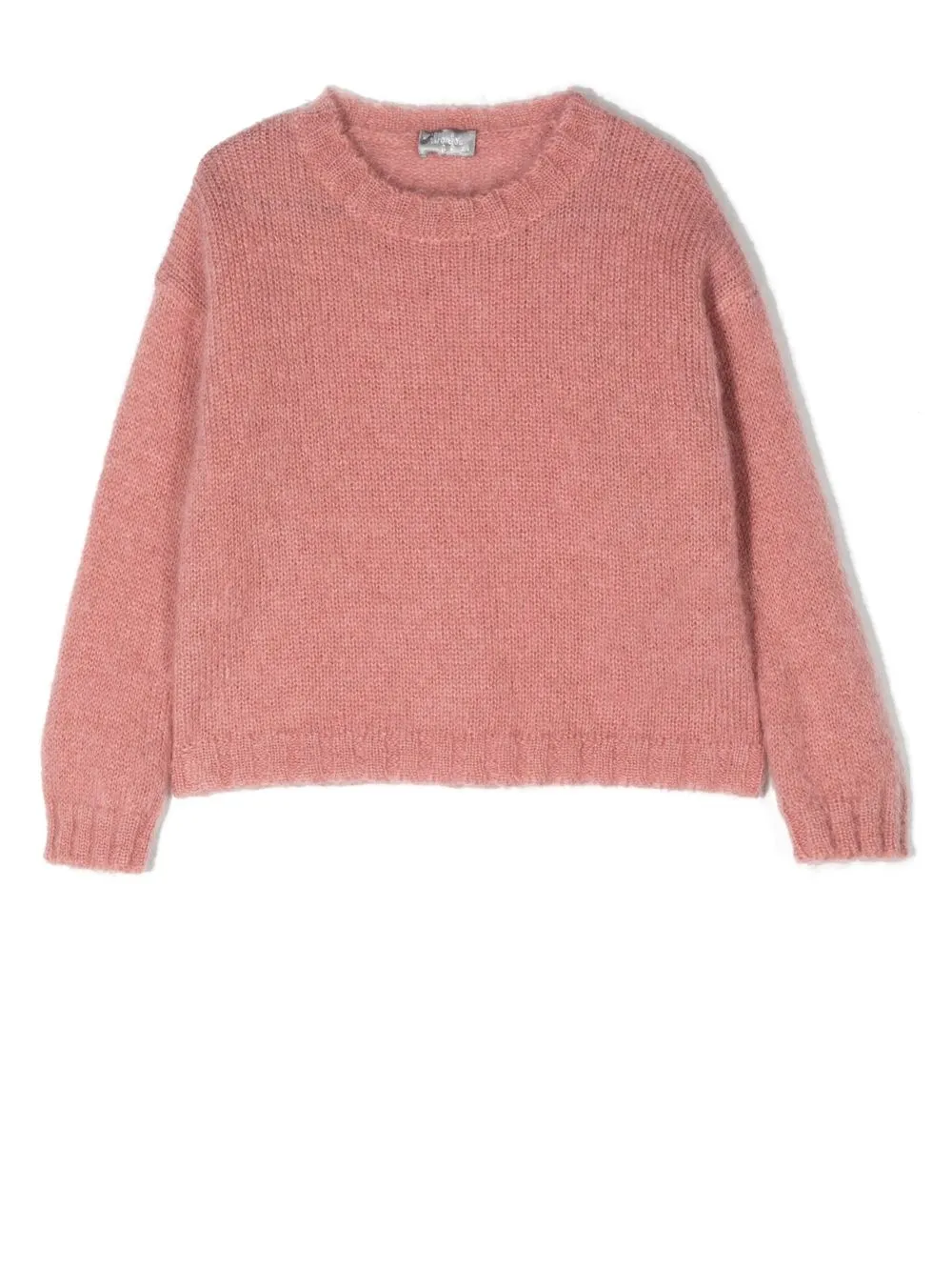 

Il Gufo fine-knit round neck jumper - Pink