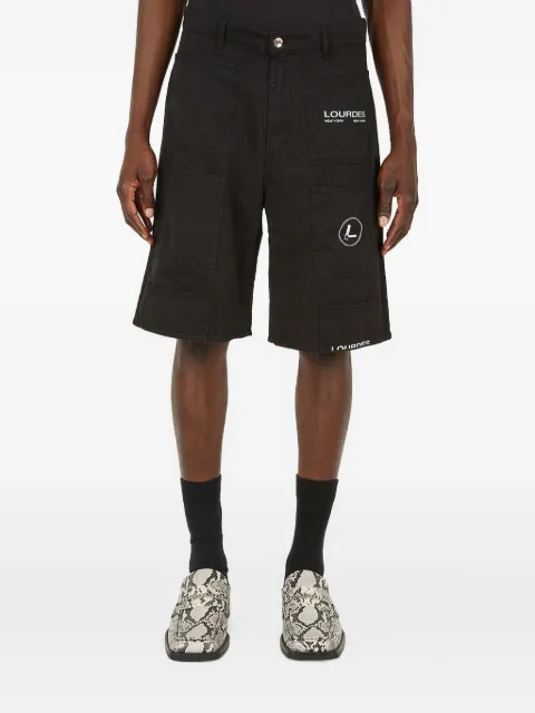 Lourdes  patch-pocket shorts